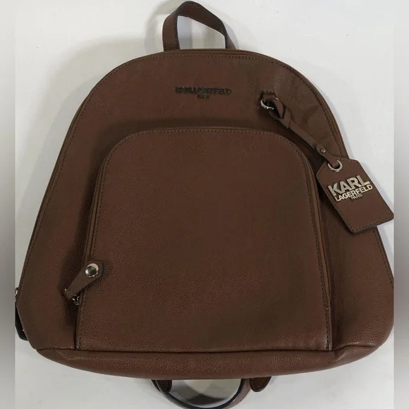 Karl Lagerfeld | Bags | Karl Lagerfeld Paris Brown Leather  display picture 3